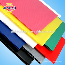 Factory 2-12mm Custom White PP Corrugated Plastic Corflute Sheet /Hollow Board